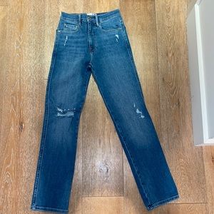 Light blue wash jeans